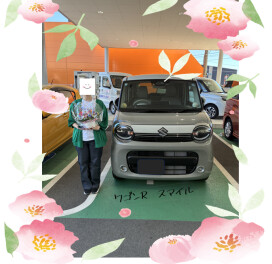 ワゴンR　スマイル納車しました！✨